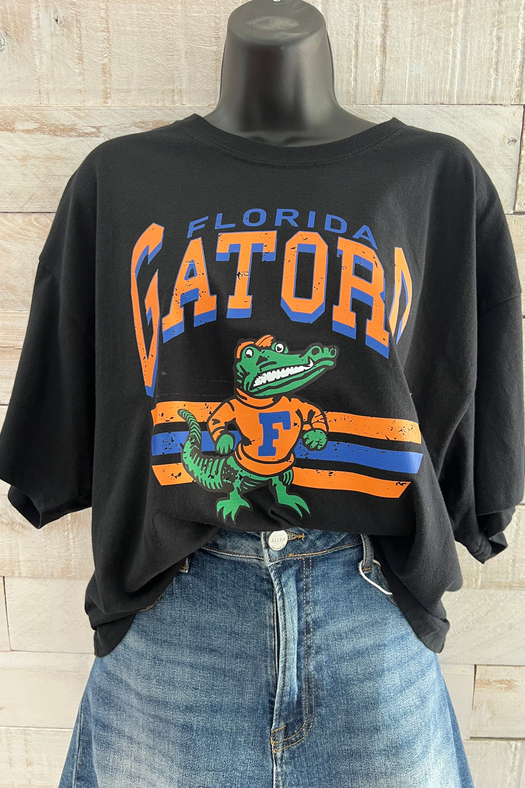 Florida Gators Crop Top- Black